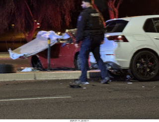 46 a2d. Scottsdale, Hayden Road, my car crash