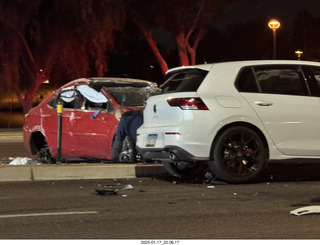50 a2d. Scottsdale, Hayden Road, my car crash