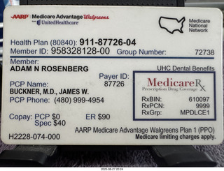 no medicare card available