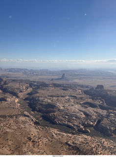 286 a2n. shanley pics - aerial near Monument Valley