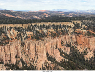 44 a2n. aerial Bryce Canyon National Park