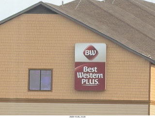 83 a2n. hotel sign zoomed in with iPhone 17 ProMax