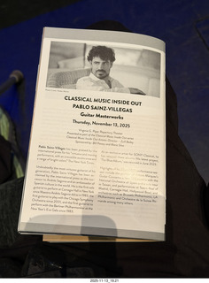 Mesa Arts - Pablo Sainz-Villegas program