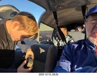 3 a2q. Tyler and Adam getting n8377w ready to fly