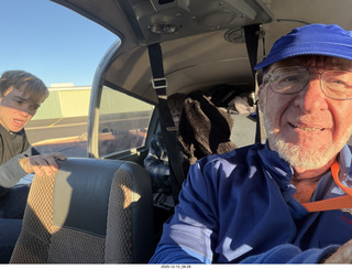 4 a2q. Tyler and Adam getting n8377w ready to fly