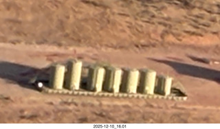 308 a2q. aerial - Utah - backcountry flying - funky tanks