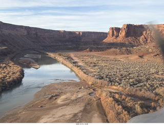 329 a2q. aerial - Utah - backcountry flying - Mineral Canyon airstrip