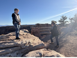 381 a2q. Utah - Canyonlands National Park - Buck Overlook - Tyler