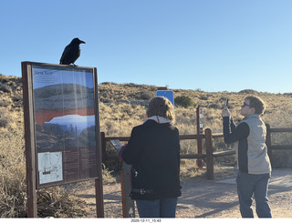 401 a2q. Utah - Canyonlands National Park - Mesa Arch hike - raven, Heather, Tyler