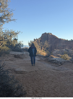 450 a2q. Utah - Canyonlands National Park - Mesa Arch hike - Heather