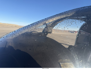 15 a2q. Utah - Canyonlands Field (CNY) - N8377W - drops on the windshield