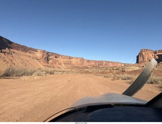 31 a2q. Utah - Mineral Canyon airstrip takeoff in n8377w