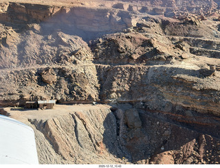 63 a2q. aerial - Utah - canyonlands - Mineral Canyon - mine