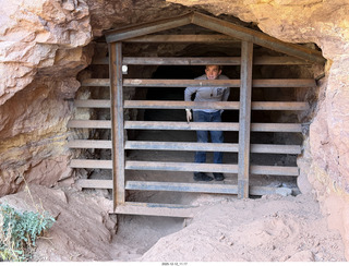 130 a2q. Utah - Mineral Canyon hike - mine - Tyler