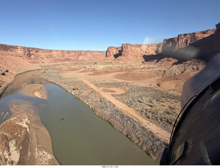 157 a2q. aerial - Utah - canyonlands - Mineral Canyon