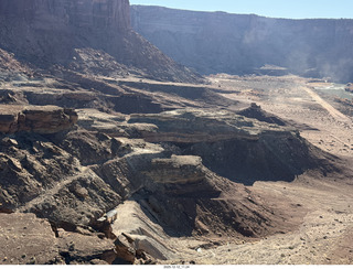 174 a2q. aerial - Utah - canyonlands - Mineral Canyon