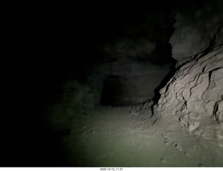 186 a2q. Utah -  Mineral Canyon hike -  mine interior