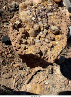 239 a2q. Utah -  Mineral Canyon hike - interesting rock
