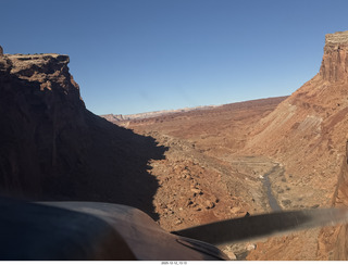 285 a2q. aerial - Utah - canyonlands - Hidden Splendor approach