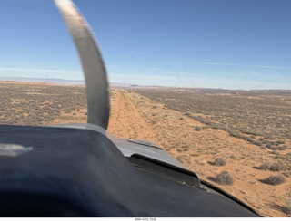 336 a2q. aerial - Utah - canyonlands - Sage Brush Bench landing