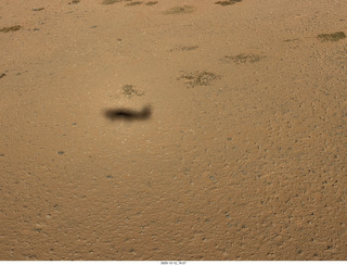 645 a2q. aerial - Utah - canyonlands - my shadow