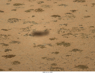 663 a2q. aerial - Utah - canyonlands - my shadow