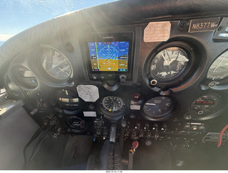 10 a2q. N8377W instrument panel