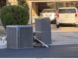 164 a2q. neighbor's house with air conditioner on the street