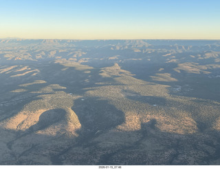 aerial sunrise