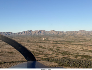aerial -  Motown airstrip (5AZ6) landing