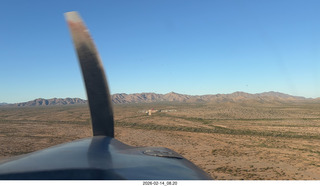 aerial -  Motown airstrip (5AZ6) landing