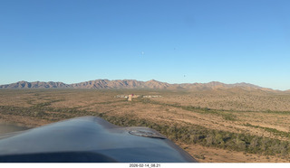 aerial -  Motown airstrip (5AZ6) landing