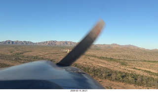 aerial -  Motown airstrip (5AZ6) landing