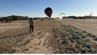 Motown airstrip (5AZ6) - Arizona Flying Circus - powered paragliders (PPGs) + balloon