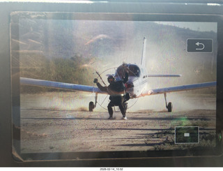 Arizona Flying Circus - photo of my scary landing