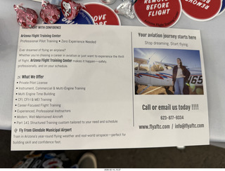 Buckeye Air Fair - flight instruction ad