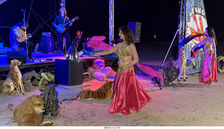 Arizona Flying Circus - night - dancing girls