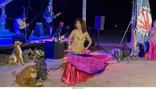 Arizona Flying Circus - night - dancing girls