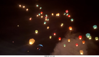 Arizona Flying Circus - floating fire lights