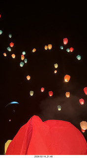 Arizona Flying Circus - floating fire lights
