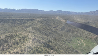 aerial - Grapevine airstrip