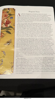 Scottsdale Western Spirit Museum - Arizona Bach Festival - program