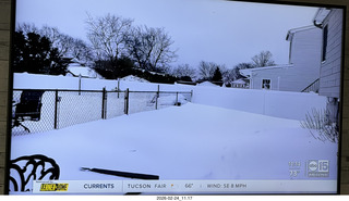 TV weather - snow