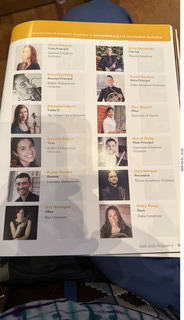 Arizona Musicfest - Festival Orchestra program