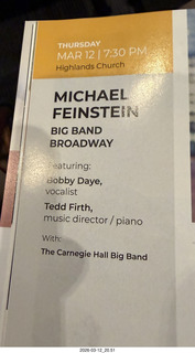 Arizona Musicfest - Michael Feinstein - program