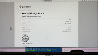 airplane mechanic invoice