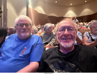 Chandler Arts - my seat neighbor