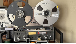 my new ReVox Horch House tape on my ReVox A77 tape deck