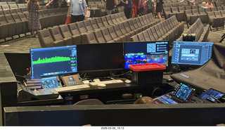 Arizona Musicfest - Electric Light Orchestra Experience - sound board