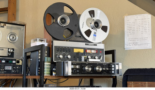 wide angle view of my whole hifi